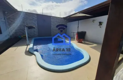 Casa à venda na martim de sá - 3 dormitórios, sendo 1 suíte, sala, banheiro social, garagem para 6