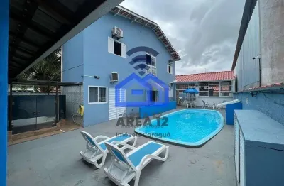Casa à venda no bairro praia das palmeiras com 3 dormitórios, sendo 1 suíte, banheiro e sala - cara