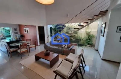 Sobrado à venda no bairro pontal de santa marina - 4 dormitórios, sendo 1 suíte, sala com 2 ambient