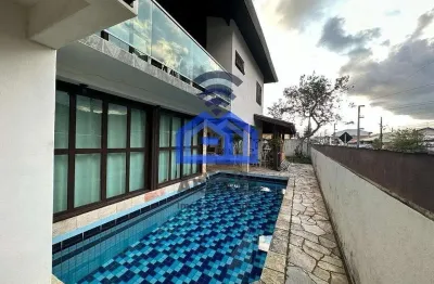 Sobrado à venda no bairro estrela d'alva - 4 suítes, espaço gourmet, piscina com cascata, garagem p