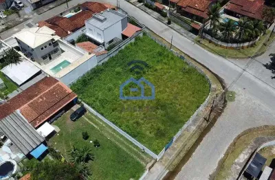 Terreno de esquina pronto para construção à venda no pontal santa marina em caraguatatuba – 887,13m
