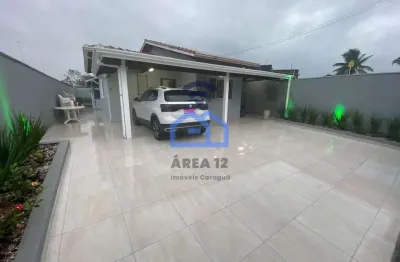 Casa à venda no bairro getuba em caraguatatuba, sp - 2 dormitórios, garagem, quintal, a 300 m da ro
