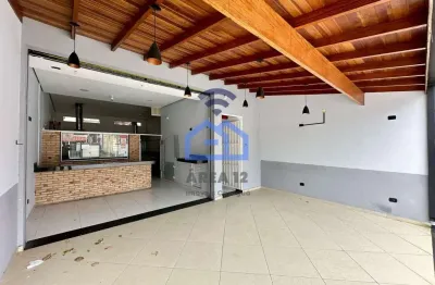 Ponto comercial para locação, centro, com forno a lenha , cozinha espaçosa ,banheiros,  caraguatatu