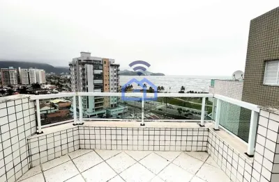 Cobertura à venda no bairro do indaiá em caraguatatuba, sp - 123m², com 3 dormitórios, sendo 2 suít