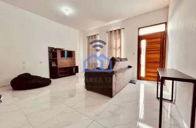 Casa à venda no bairro do golfinho em caraguatatuba, sp - 2 dormitórios, cozinha americana, garagem