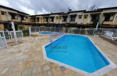 Sobrado em condomínio à venda no bairro do indaiá em caraguatatuba, sp - venha viver com conforto,