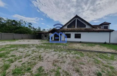 Casarão para locação comercial no bairro do travessão em caraguatatuba, sp - terreno amplo de 1024m