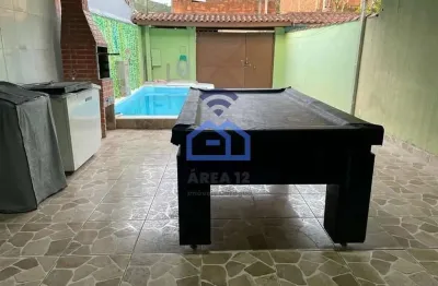 Sobrado com piscina à venda no bairro do rio do ouro em caraguatatuba, sp - invista em ótima locali