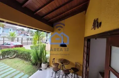 Linda casa em condomínio à venda, a apenas 100m da praia do massaguaçu em caraguatatuba, sp