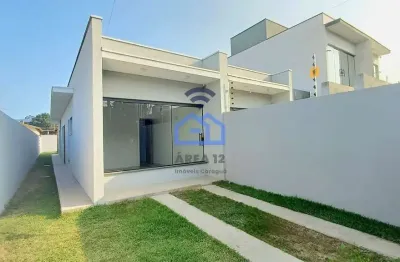 Linda casa com 2 dormitórios à venda no bairro do golfinho em caraguatatuba, sp