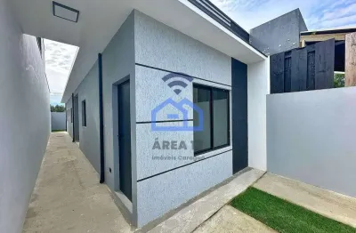 Lindo imóvel à venda, casa nova, minha casa minha vida, 2 dormitórios, bairro do golfinho em caragu