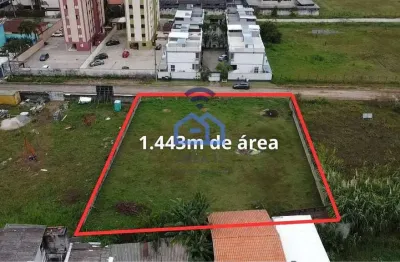 Área plana de 1443.75m²  à venda no bairro do massaguaçu em caraguatatuba, sp