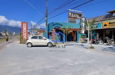 Ponto comercial para locação no  bairro porto novo em caraguatatuba, sp - ótima localização à beira
