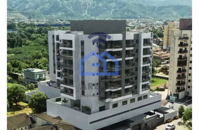 Apartamento com 2 suítes, varanda gourmet e lazer completo a 150m da praia – alpha club caraguatatu