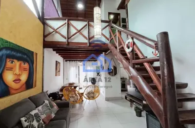 Casa em condomínio à venda no bairro martim de sá em caraguatatuba, sp com 02 dormitórios, 02 vagas