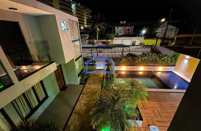 Lindo imóvel dentro de condominio para locação, cidade jardim, caraguatatuba, sp