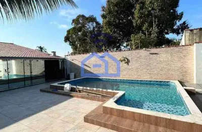 Casa com piscina para locação, praia das palmeiras , caraguatatuba, sp
