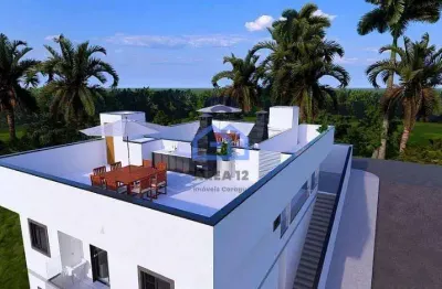 Casa em concomínio à venda no bairro massaguaçu em caraguatatuba, sp com 2 suítes à poucos metros d