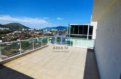 Cobertura / penthouse para locação, cidade jardim, caraguatatuba, sp