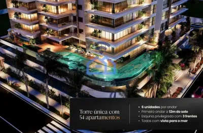 Majestoso lançamento majestic frente mar, á venda, massaguaçu, caraguatatuba, sp