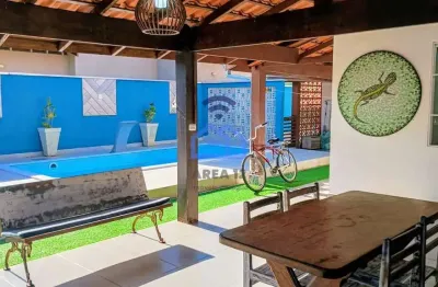 Excelente casa com piscina à venda, no capricórnio, caraguatatuba, sp