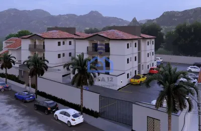 Residencial messina – apartamento garden com quintal privativo no morro do algodão – caraguatatuba