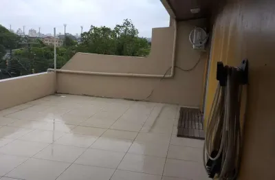 Cobertura para venda em porto alegre, medianeira, 2 dormitórios, 2 banheiros, 1 vaga