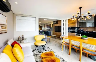 Apartamento de 165m² com 3 suítes: sofisticação em cada detalhe: