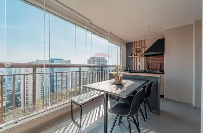 Belo apto 2 quartos, 1 suíte e varanda gourmet na Vila Andrade - Morumbi