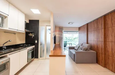 Apartamento mobiliado com 1 vaga + depósito na rua mais desejada do campo belo!