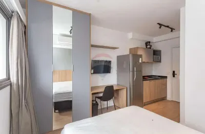 Studio mobiliado de 21m² à venda na avenida armando ferrentini, 654 - paraíso.