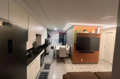 Apartamento de 2 quartos, sendo 1 suíte, com design planejado e moderno. condominio clube