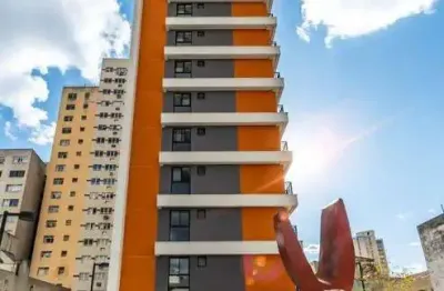 Studio com 1 dormitório para alugar, 18 m² mobiliado - centro - curitiba/pr