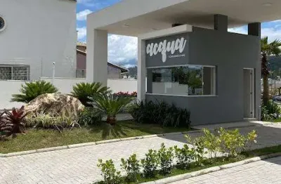 Terreno à venda em biguaçu, bairro deltaville, com 150 m², acqua condomínio clube