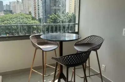 Apartamento com 1 quarto para alugar na Avenida Pavão, --, Indianópolis, São Paulo