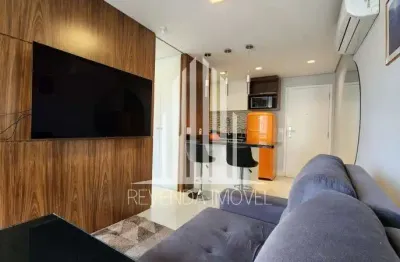 Apartamento para locação em são paulo -sp: 1 quarto, 1 banheiro, 1 vaga de garagem, 35,00 m² na moema