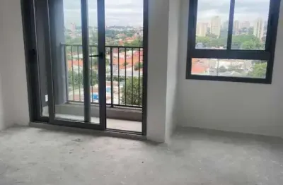 Condominio square garden no campo belo, studio de 25m² com 1 dormitório, terraço, sem vaga.