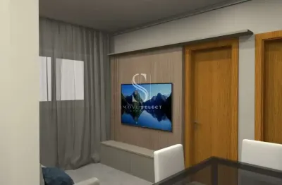 Aneri cambuci - apartamento de 36m² 2 dormitorios 1 banheiro