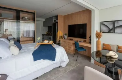 Condominio mairinque 70 na vila clementino, studio residencial 26m² com 1 dormitório, sem vaga.