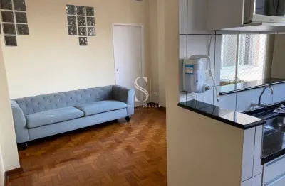 Condomínio edifício metro iii, apartamento de 54m², possui um dormitório, um banheiro e sem vaga, à