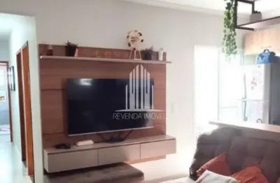 Apartamento à venda na vila aquilino, santo andré-sp: 2 quartos, 1 suíte, 1 sala, 1 banheiro, 1 vaga, 55m². imperdível!