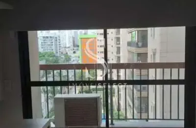 Condominio Uwin Brooklin, Studio Residencial de 32m² com 1 dormitório, sem vaga.