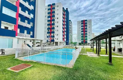 Apartamento à venda - 64m², 2 quartos, semi-mobiliado, andar alto com vista incríve com garagem coberta.