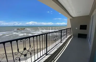 Frente mar magnifico com 3 suites, area de lazer, desing moderno e luxuoso
