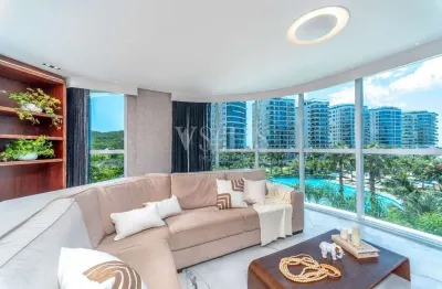 Luxuoso apartamento decorado à venda no brava home resort – sofisticação e conforto!