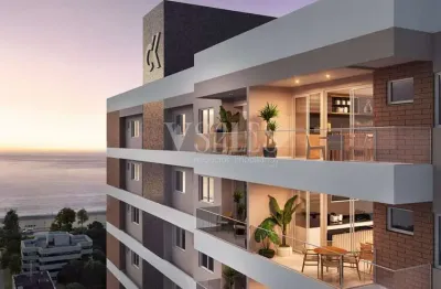 Quadra mar mobiliado com lazer completo, 50m da praia central de navegantes