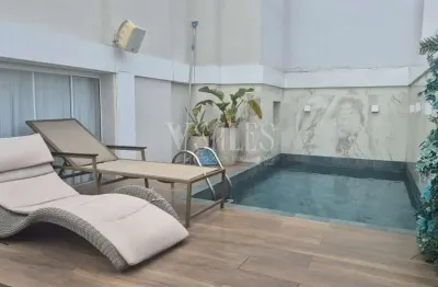 Cobertura duplex de alto padrão com piscina privativa no edifício costa splendida
