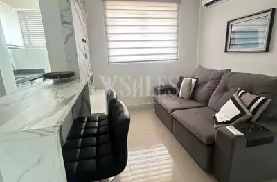 Apartamento 1 Quarto Finamente Mobiliado para Locação no Centro de Itajaí