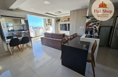 Apartamento com 3 dormitórios à venda, 125 m² por r$ 750.000,00 - meireles - fortaleza/ce