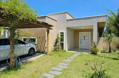 Casa em condomínio fechado com 4 quartos à venda no cumbuco, caucaia  por r$ 780.000